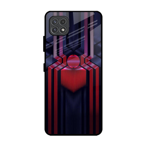 Super Art Logo Samsung Galaxy A22 5G Glass Back Cover Online