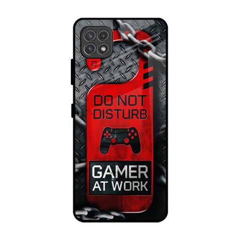 Do No Disturb Samsung Galaxy A22 5G Glass Back Cover Online