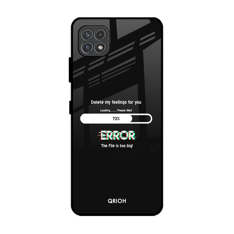 Error Samsung Galaxy A22 5G Glass Back Cover Online