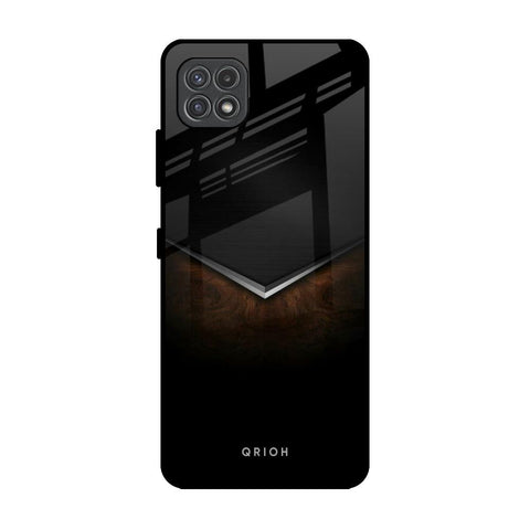 Dark Walnut Samsung Galaxy A22 5G Glass Back Cover Online