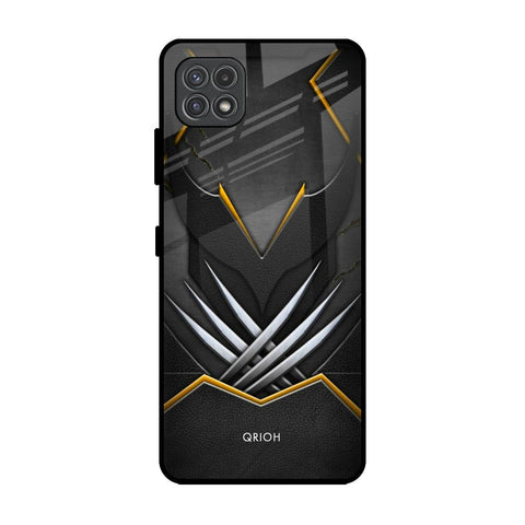 Black Warrior Samsung Galaxy A22 5G Glass Back Cover Online