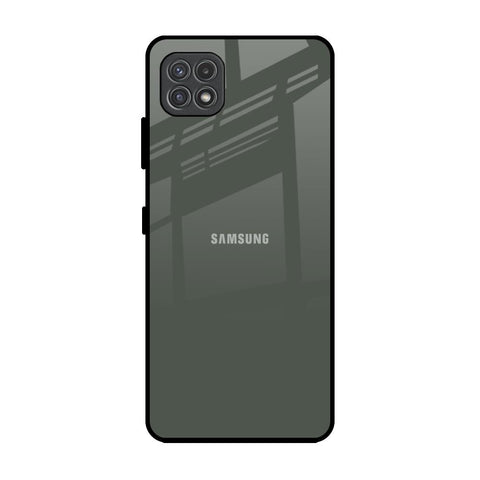 Charcoal Samsung Galaxy A22 5G Glass Back Cover Online