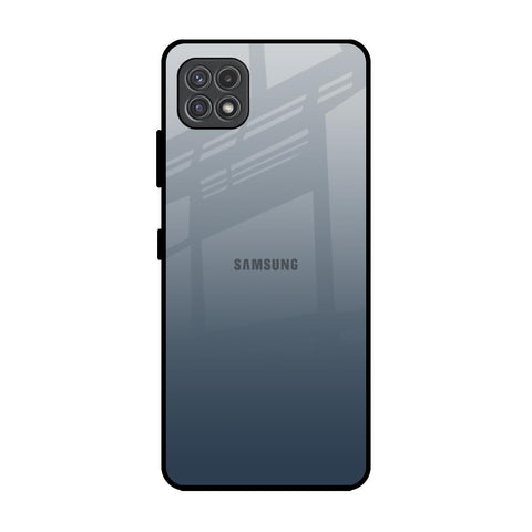 Smokey Grey Color Samsung Galaxy A22 5G Glass Back Cover Online