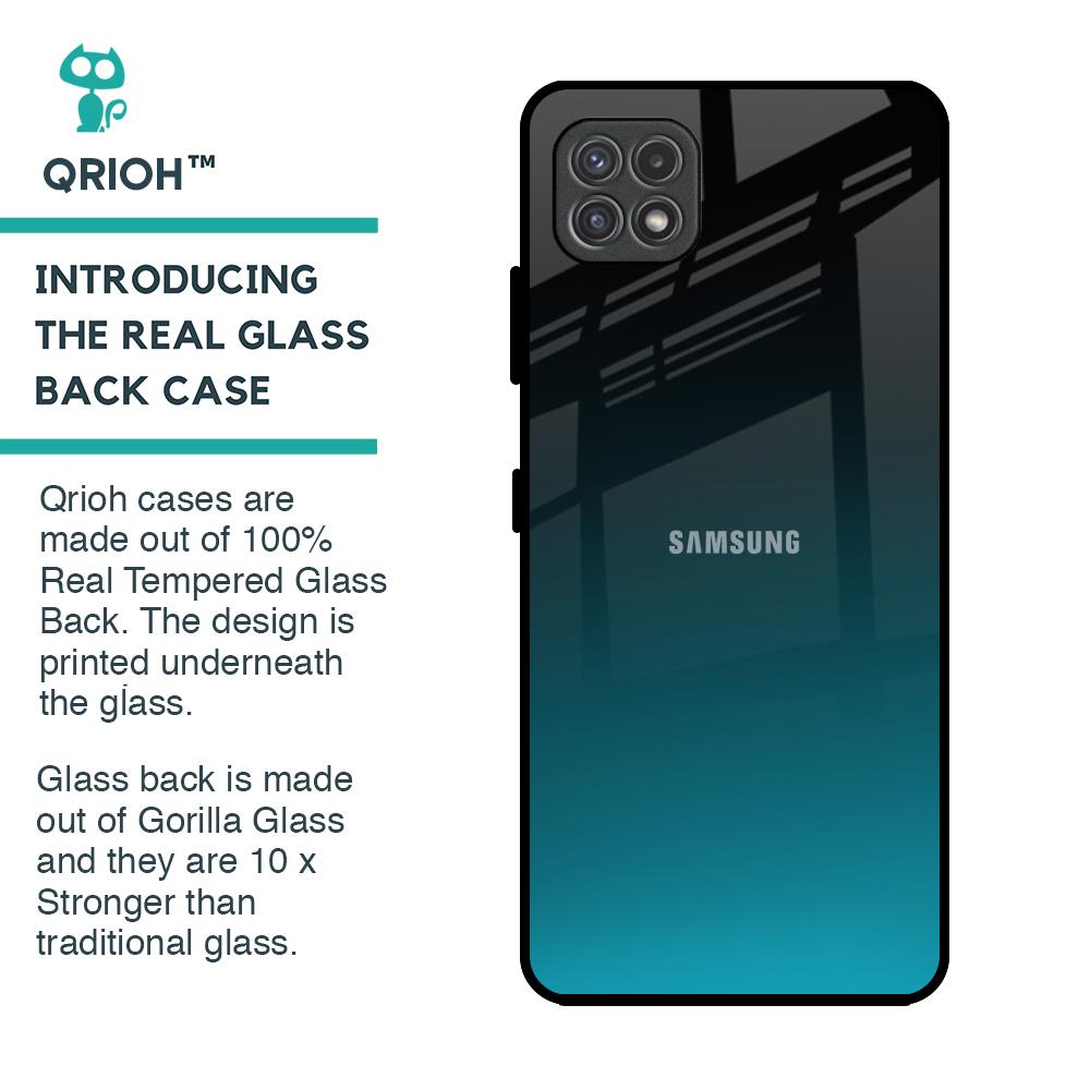 Ultramarine Glass Case for Samsung Galaxy A22 5G