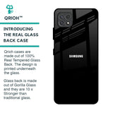 Jet Black Glass Case for Samsung Galaxy A22 5G