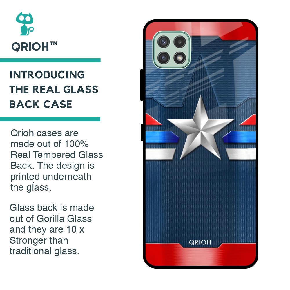 Brave Hero Glass Case for Samsung Galaxy A22 5G