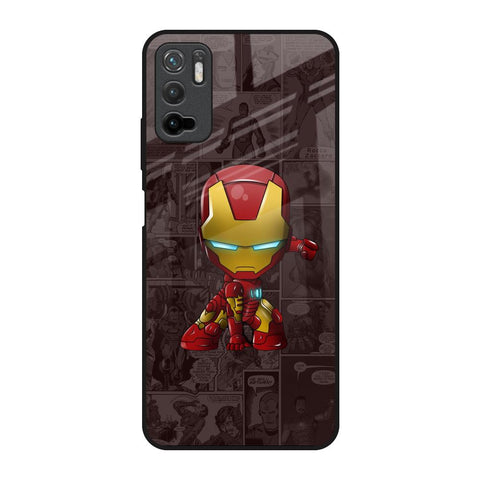 Angry Baby Super Hero Redmi Note 10T 5G Glass Back Cover Online