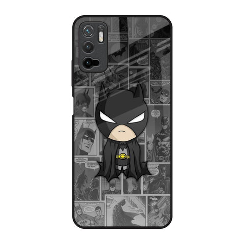 Cartoon Art Redmi Note 10T 5G Glass Back Cover Online