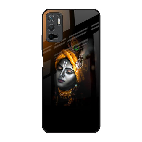 Ombre Krishna Redmi Note 10T 5G Glass Back Cover Online