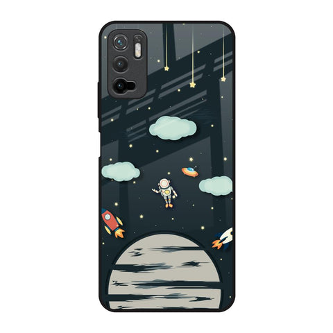 Astronaut Dream Redmi Note 10T 5G Glass Back Cover Online