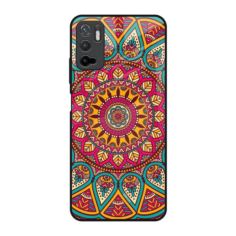 Elegant Mandala Redmi Note 10T 5G Glass Back Cover Online