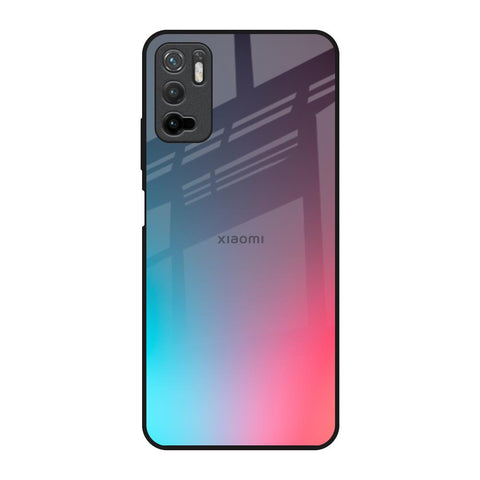 Rainbow Laser Redmi Note 10T 5G Glass Back Cover Online