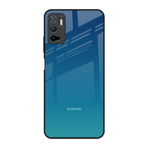 Celestial Blue Redmi Note 10T 5G Glass Back Cover Online