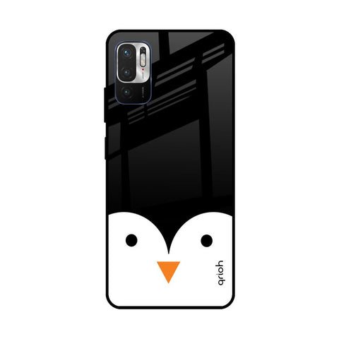 Cute Penguin Redmi Note 10T 5G Glass Cases & Covers Online