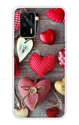 Valentine Hearts Realme GT Back Cover
