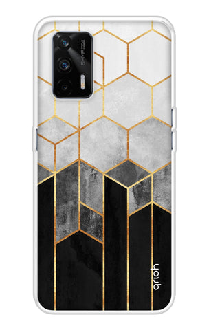 Hexagonal Pattern Realme GT Back Cover