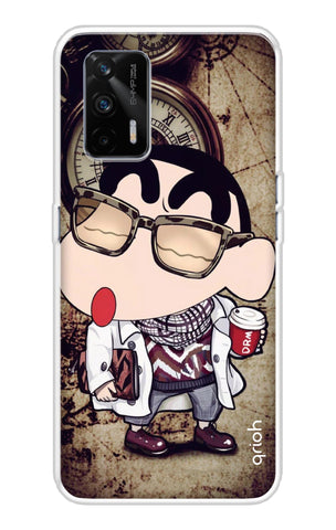 Nerdy Shinchan Realme GT Back Cover