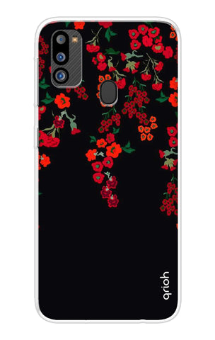 Floral Deco Samsung Galaxy M21 2021 Back Cover
