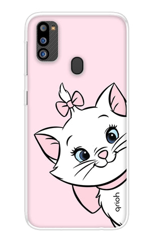 Cute Kitty Samsung Galaxy M21 2021 Back Cover