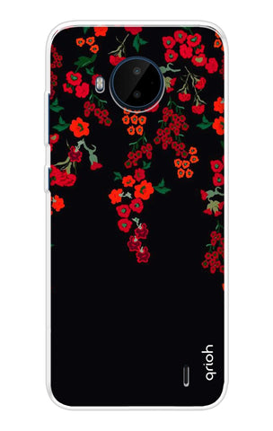 Floral Deco Nokia C20 Plus Back Cover