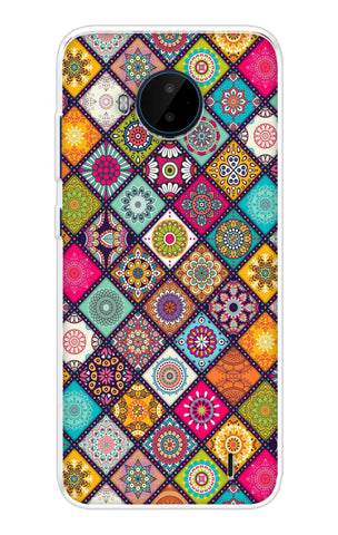 Multicolor Mandala Nokia C20 Plus Back Cover