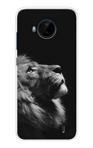 Lion Looking to Sky Nokia C20 Plus Back Cover