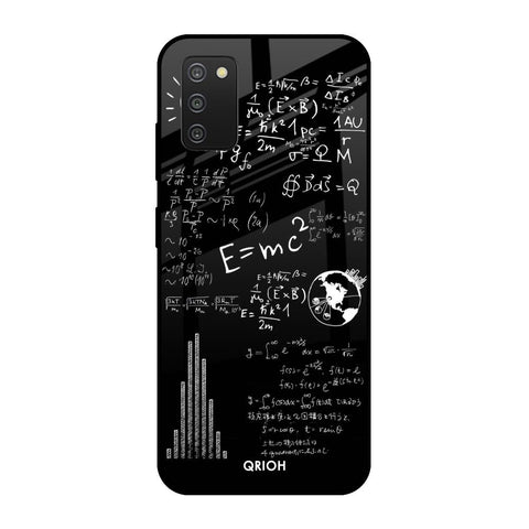 Funny Math Samsung Galaxy A03s Glass Cases & Covers Online