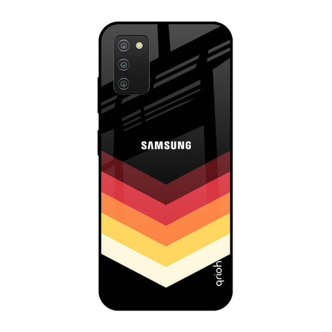Abstract Arrow Pattern Samsung Galaxy A03s Glass Cases & Covers Online