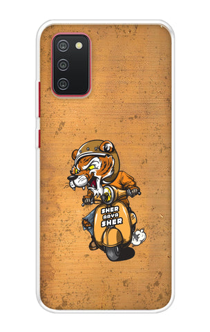 Jungle King Samsung Galaxy A03s Back Cover