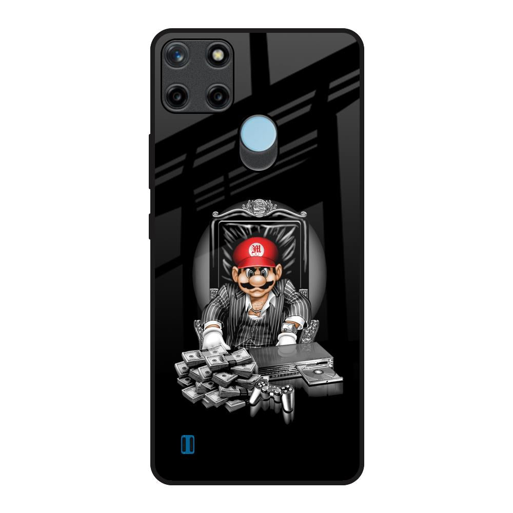 Dark Secret Realme C21Y Glass Back Cover Online