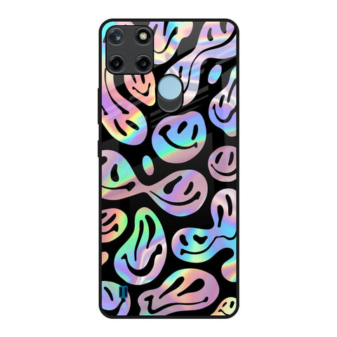 Acid Smile Realme C21Y Glass Back Cover Online