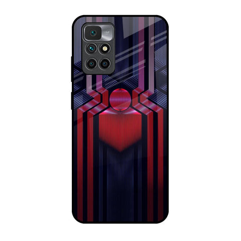 Super Art Logo Redmi 10 Prime Glass Back Cover Online