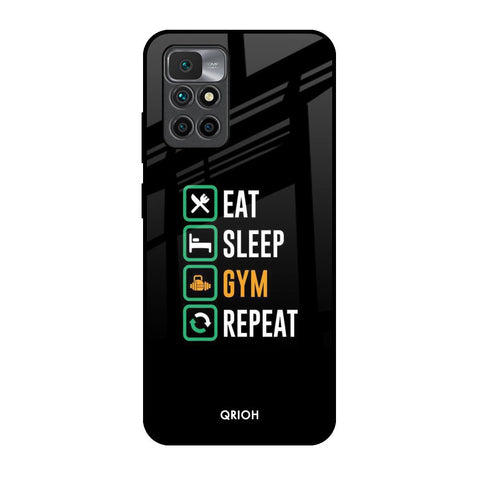 Daily Routine Redmi 10 Prime Glass Back Cover Online