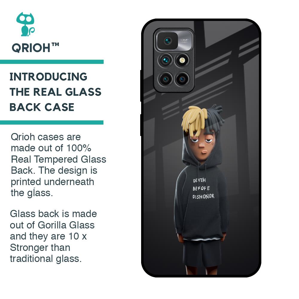 Dishonor Glass Case for Redmi 10 Prime