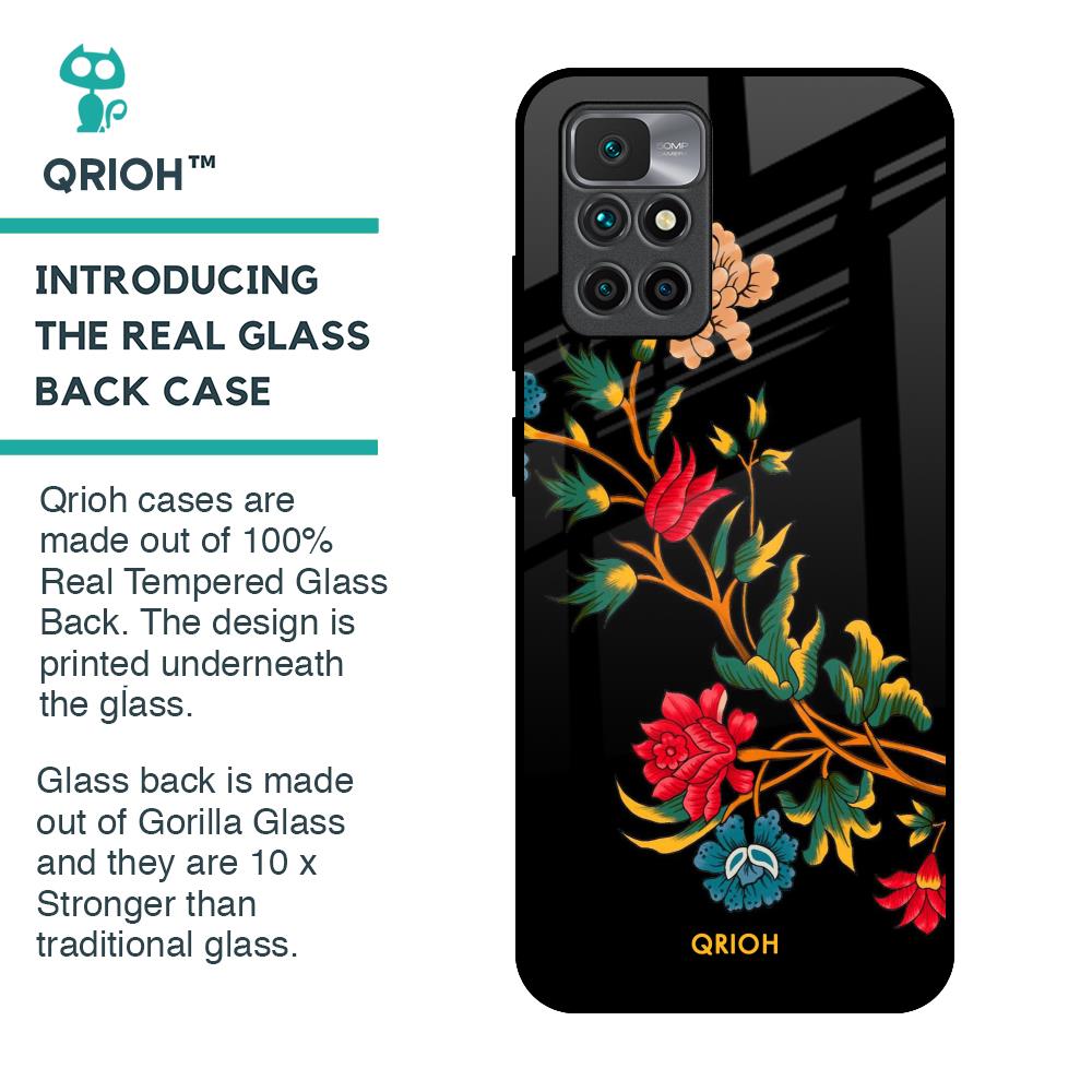 Dazzling Art Glass Case for Redmi 10 Prime