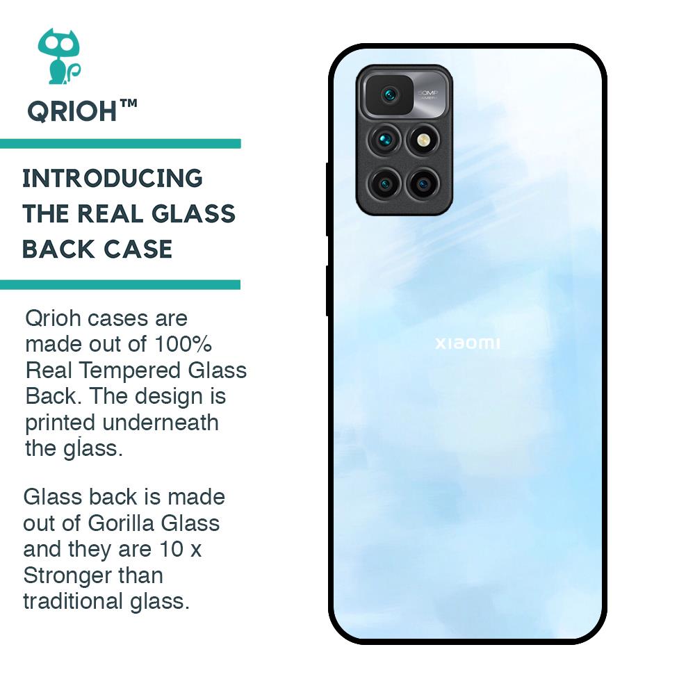 Bright Sky Glass Case for Redmi 10 Prime