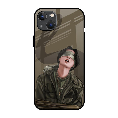 Blind Fold iPhone 13 Glass Back Cover Online
