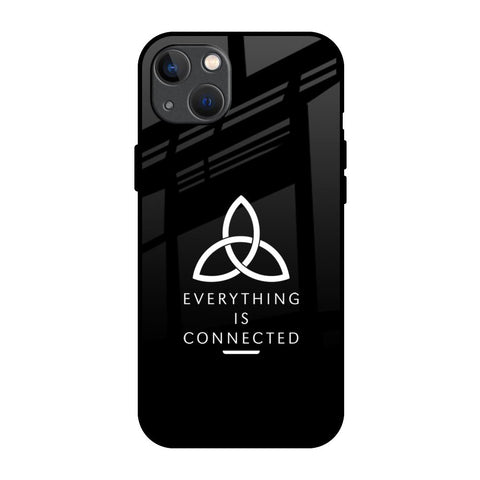 Everything Is Connected iPhone 13 Glass Back Cover Online