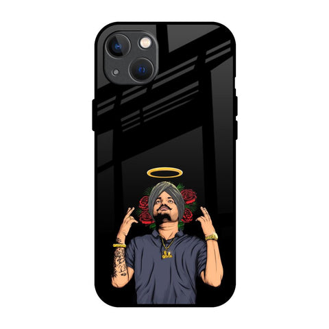 Punjabi Singer Poster iPhone 13 Glass Back Cover Online