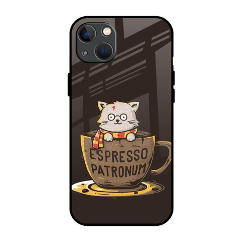 Tea With Kitty iPhone 13 Glass Back Cover Online