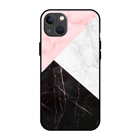 Marble Collage Art iPhone 13 Glass Back Cover Online