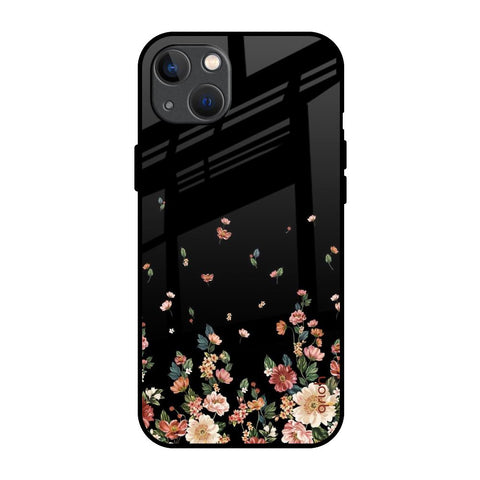 Floating Floral Print iPhone 13 Glass Back Cover Online