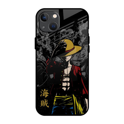 Dark Luffy iPhone 13 Glass Back Cover Online