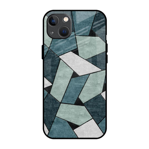 Abstact Tiles iPhone 13 Glass Back Cover Online