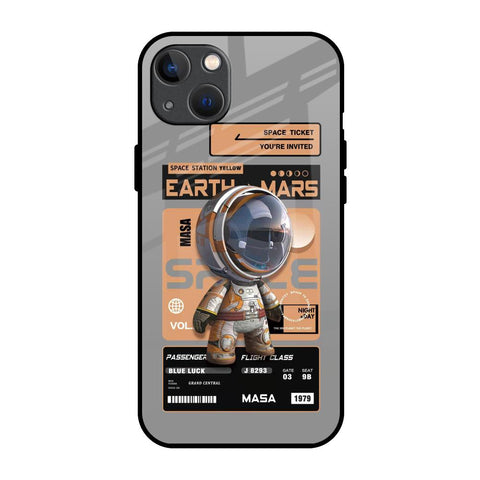 Space Ticket iPhone 13 Glass Back Cover Online