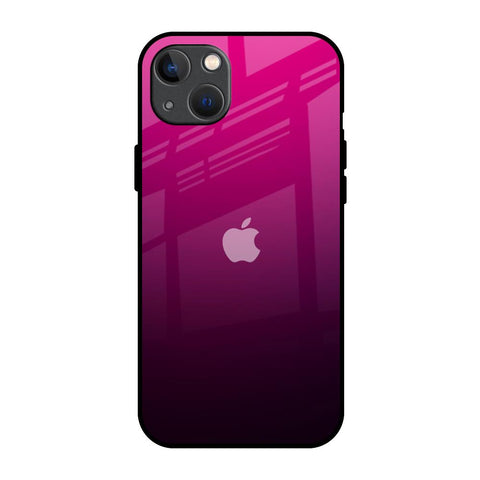 Purple Ombre Pattern iPhone 13 Glass Back Cover Online