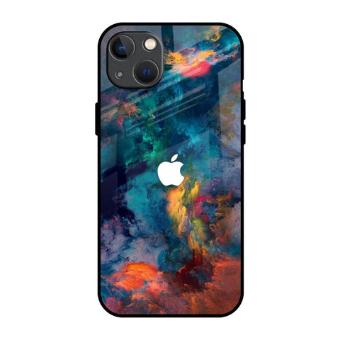 Colored Storm iPhone 13 Glass Back Cover Online