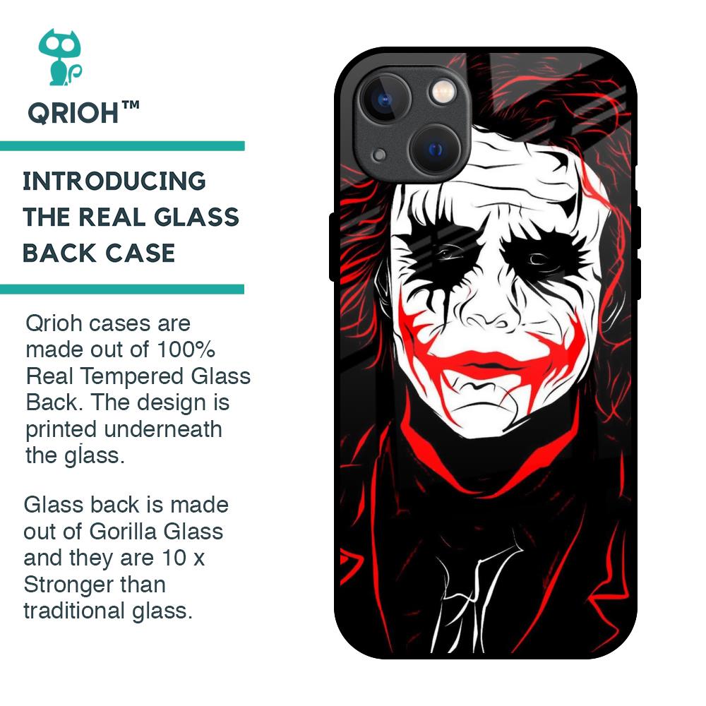 Life In Dark Glass Case For iPhone 13