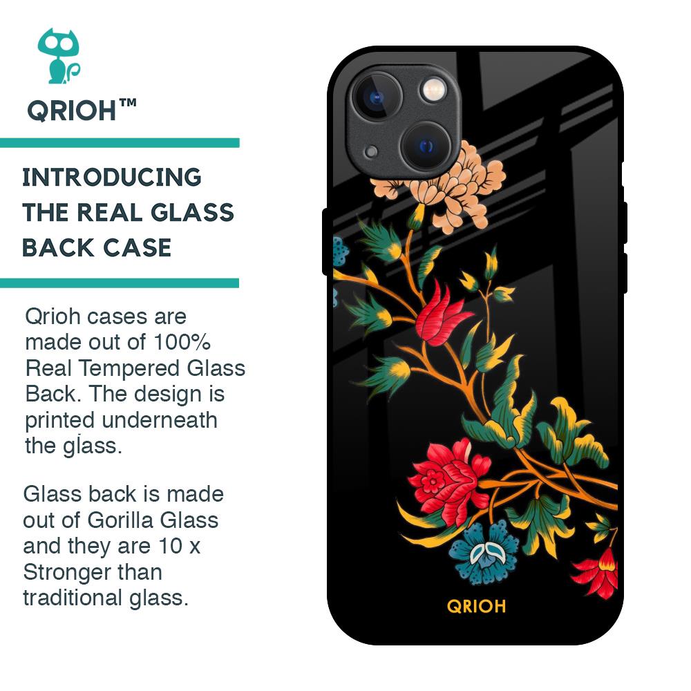 Dazzling Art Glass Case for iPhone 13