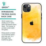 Rustic Orange Glass Case for iPhone 13